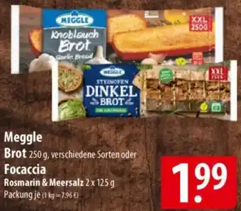 Famila Nord Ost Meggle Brot oder Focaccia Angebot