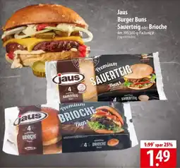 Famila Nord Ost Jaus Burger Buns Sauerteig oder Brioche Angebot