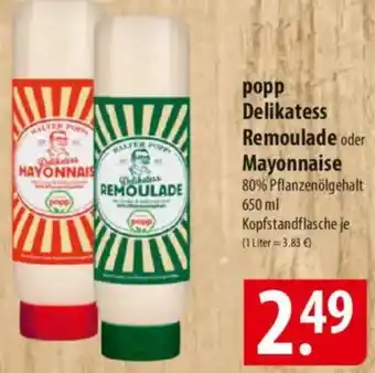 Famila Nord Ost popp Delikatess Remoulade oder Mayonnaise Angebot
