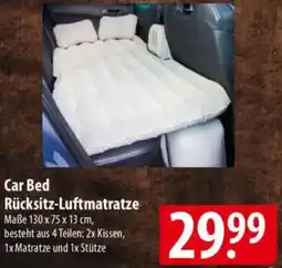 Famila Nord Ost Car Bed Rücksitz-Luftmatratze Angebot