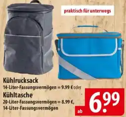 Famila Nord Ost Kühlrucksack oder Kühltasche Angebot