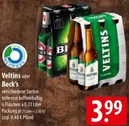 Famila Nord Ost Veltins oder Beck's Angebot