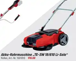 toom Baumarkt Einhell Akku-Kehrmaschine,,TE-SW 18/610 Li-Solo" Angebot