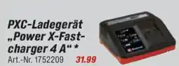 toom Baumarkt Einhell PXC-Ladegerät ,,Power X-Fast- charger 4 A** Angebot