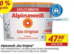 toom Baumarkt Alpinaweiß „Das Original" Angebot
