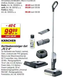 toom Baumarkt KÄRCHER Hartbodenreiniger-Set Angebot