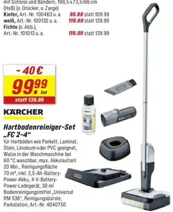toom Baumarkt KÄRCHER Hartbodenreiniger-Set Angebot