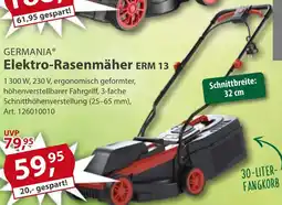 Sonderpreis Baumarkt GERMANIA Elektro-Rasenmäher ERM 13 Angebot