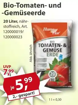Sonderpreis Baumarkt Bio-Tomaten- und -Gemüseerde Angebot
