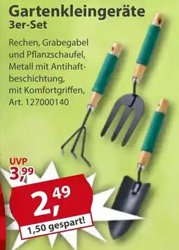 Sonderpreis Baumarkt Gartenkleingeräte 3er-Set Angebot