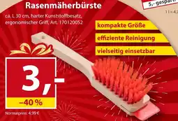 Sonderpreis Baumarkt Rasenmäherbürste Angebot