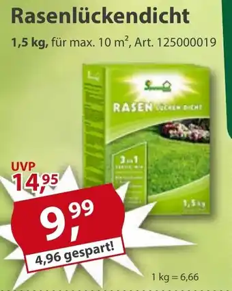 Sonderpreis Baumarkt Rasenlückendicht Angebot