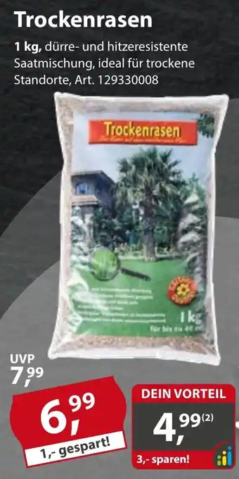 Sonderpreis Baumarkt Trockenrasen Angebot