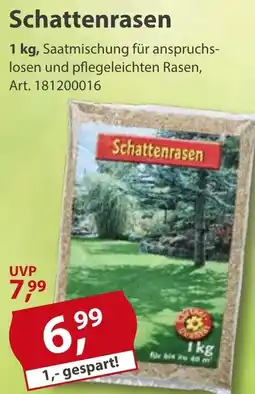 Sonderpreis Baumarkt Schattenrasen Angebot
