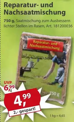 Sonderpreis Baumarkt Reparatur- und Nachsaatmischung Angebot