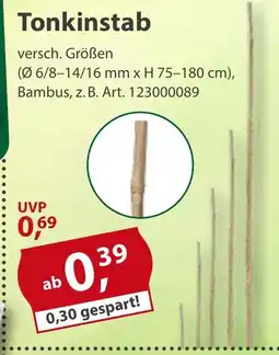 Sonderpreis Baumarkt Tonkinstab Angebot