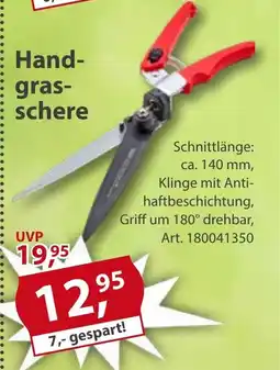 Sonderpreis Baumarkt Handgrasschere Angebot