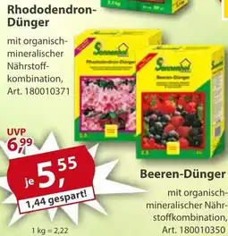 Sonderpreis Baumarkt Rhododendron- Dünger oder Beeren-Dünger Angebot