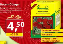 Sonderpreis Baumarkt Rosen-Dünger Angebot