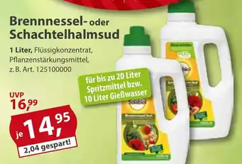 Sonderpreis Baumarkt Brennnessel- oder Schachtelhalmsud Angebot
