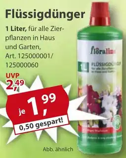 Sonderpreis Baumarkt floraline Flüssigdünger Angebot
