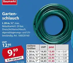 Sonderpreis Baumarkt Gartenschlauch Angebot