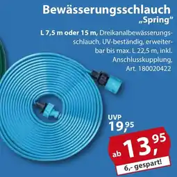 Sonderpreis Baumarkt Bewässerungsschlauch ,,Spring" Angebot