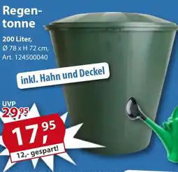 Sonderpreis Baumarkt Regentonne Angebot