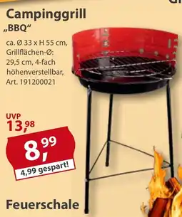Sonderpreis Baumarkt Campinggrill ,,BBQ" Angebot