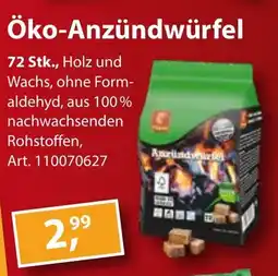 Sonderpreis Baumarkt Öko-Anzündwürfel Angebot