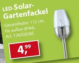 Sonderpreis Baumarkt LED-Solar- Gartenfackel Angebot