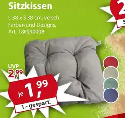 Sonderpreis Baumarkt Sitzkissen Angebot