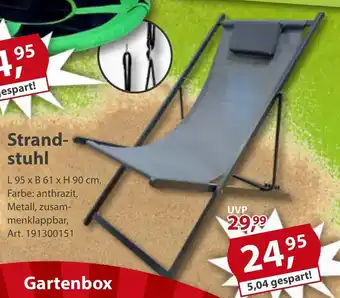 Sonderpreis Baumarkt Strandstuhl Angebot