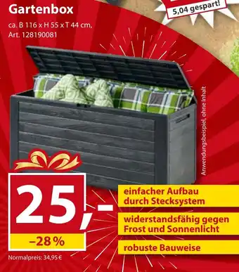 Sonderpreis Baumarkt Gartenbox Angebot