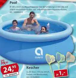 Sonderpreis Baumarkt avenli Pool Angebot