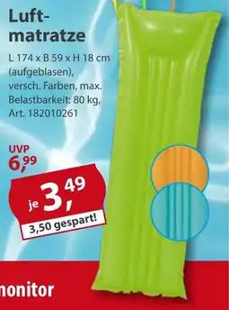 Sonderpreis Baumarkt Luftmatratze Angebot