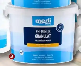 Sonderpreis Baumarkt medi POOL pH-Minus- Granulat Angebot