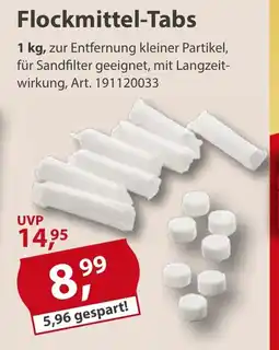Sonderpreis Baumarkt Flockmittel-Tabs Angebot