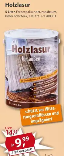 Sonderpreis Baumarkt Holzlasur Angebot