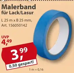 Sonderpreis Baumarkt Malerband für Lack/Lasur Angebot