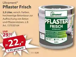 Sonderpreis Baumarkt Ultrament Pflaster Frisch Angebot