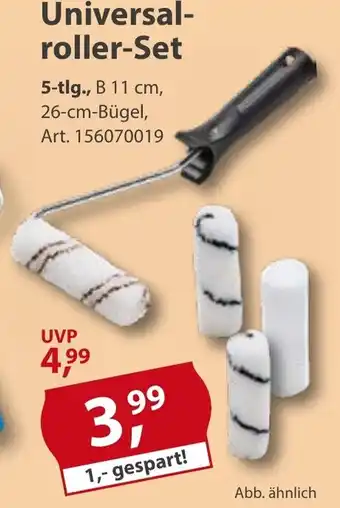 Sonderpreis Baumarkt Universalroller-Set Angebot