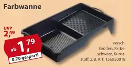Sonderpreis Baumarkt Farbwanne Angebot