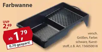 Sonderpreis Baumarkt Farbwanne Angebot