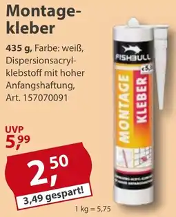 Sonderpreis Baumarkt FISHBULL Montagekleber Angebot