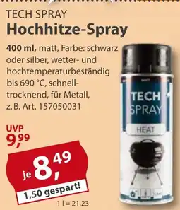 Sonderpreis Baumarkt TECH SPRAY Hochhitze-Spray Angebot