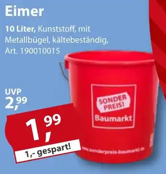 Sonderpreis Baumarkt Eimer Angebot