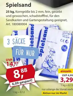 Sonderpreis Baumarkt Spielsand Angebot