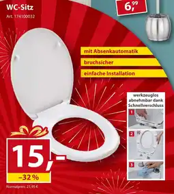 Sonderpreis Baumarkt WC-Sitz Angebot