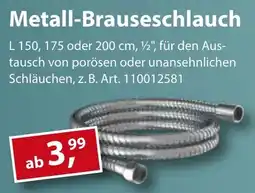 Sonderpreis Baumarkt Metall-Brauseschlauch Angebot